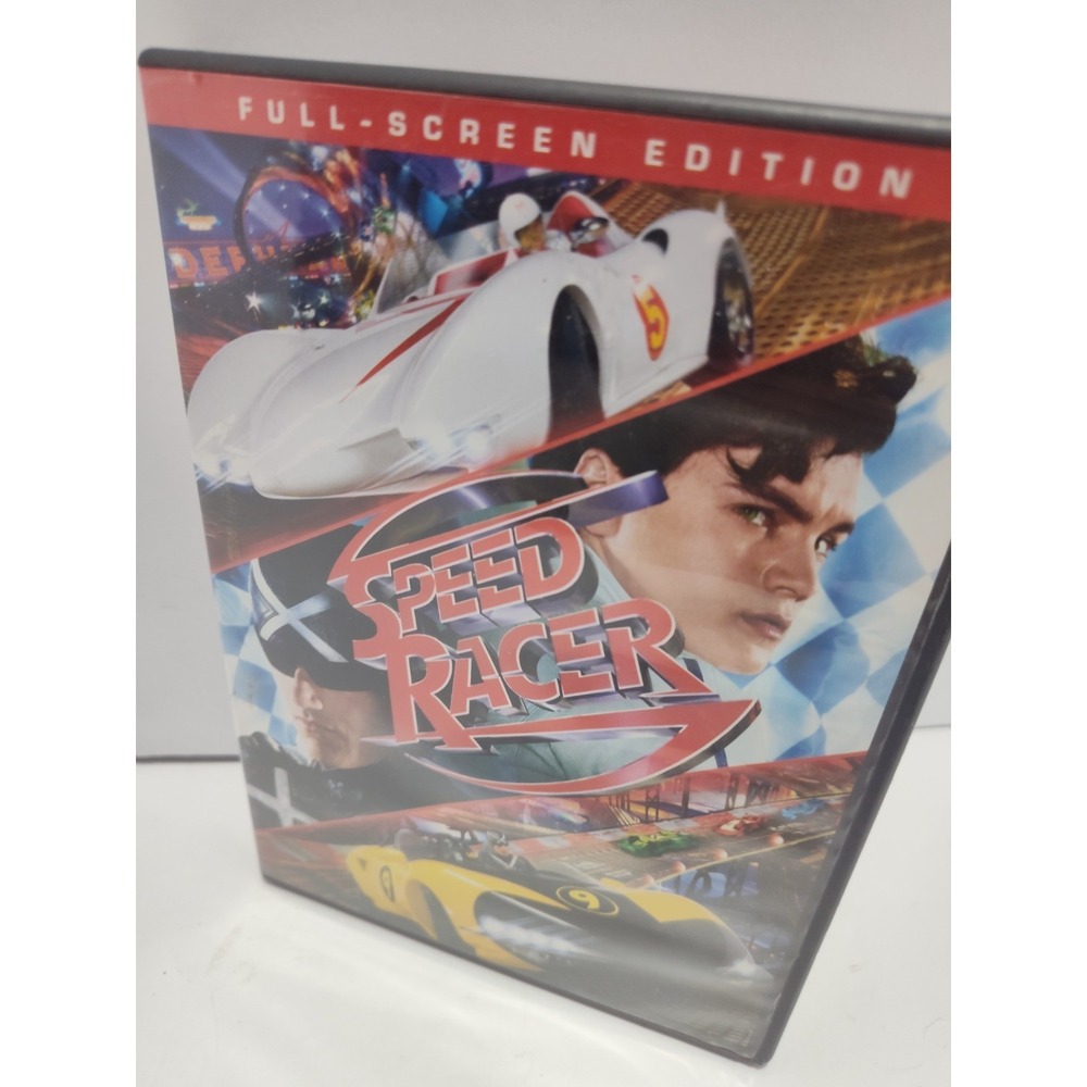 Speed Racer DVD Emile Hirsch